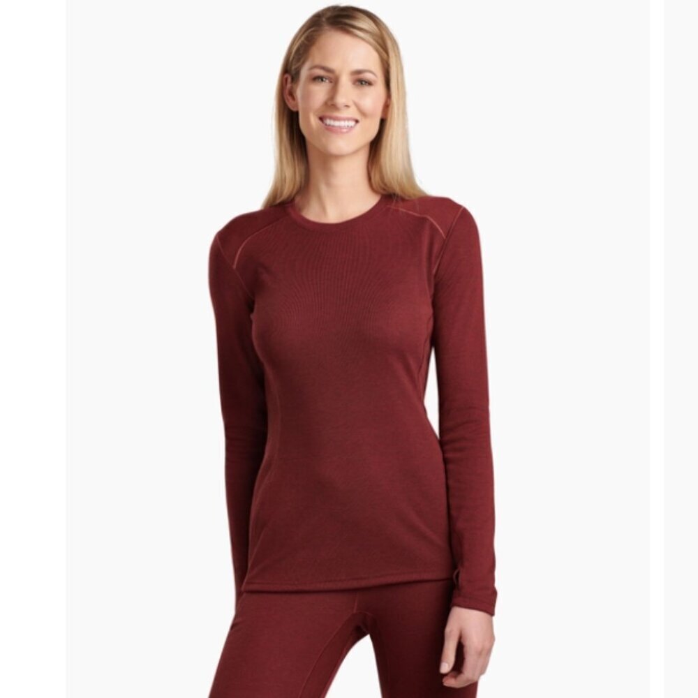 KUHL Akkomplice Krew Women's Long Sleeve Base Layer Layering Shirt (Small)